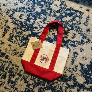 Brand new Trader Joe’s mini tote bag
